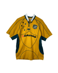 Canterbury Australia Wallabies 2000s World Cup Union Rugby Jersey Large - Funkify
