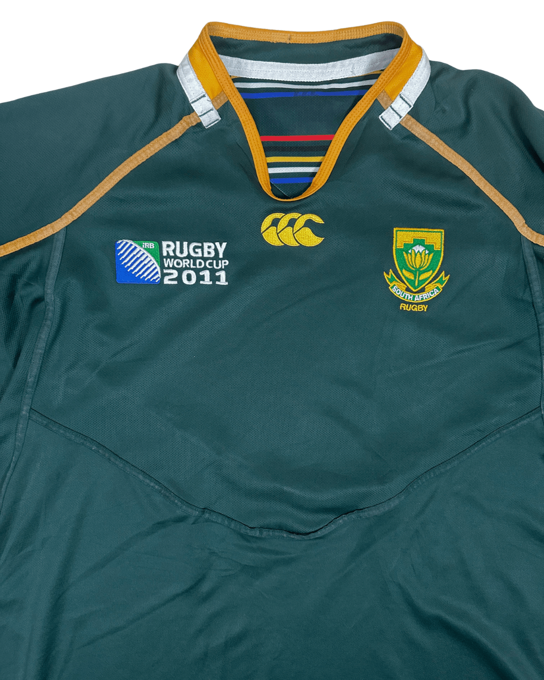 Canterbury South Africa 2011 Springboks Rugby World Cup jersey