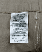 Carhartt Carpenter Shorts 42 - Funkify