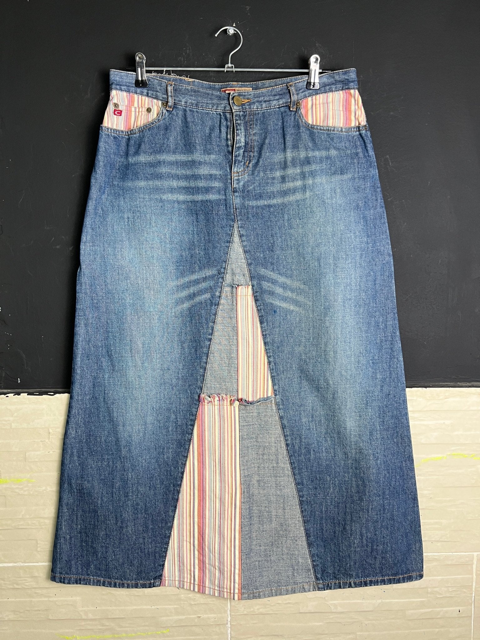 Castro Denim Skirt - Funkify