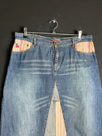 Castro Denim Skirt - Funkify