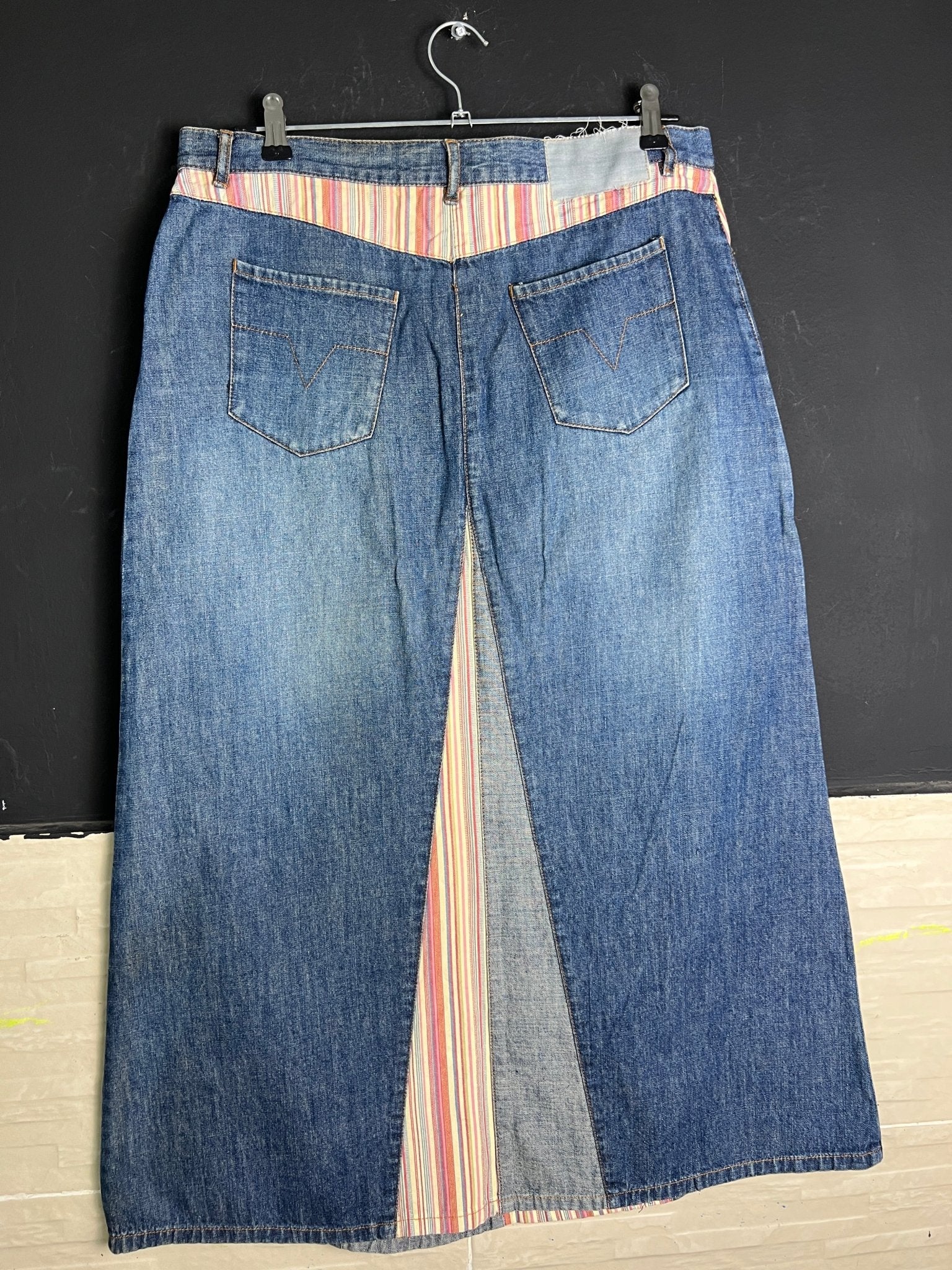 Castro Denim Skirt - Funkify