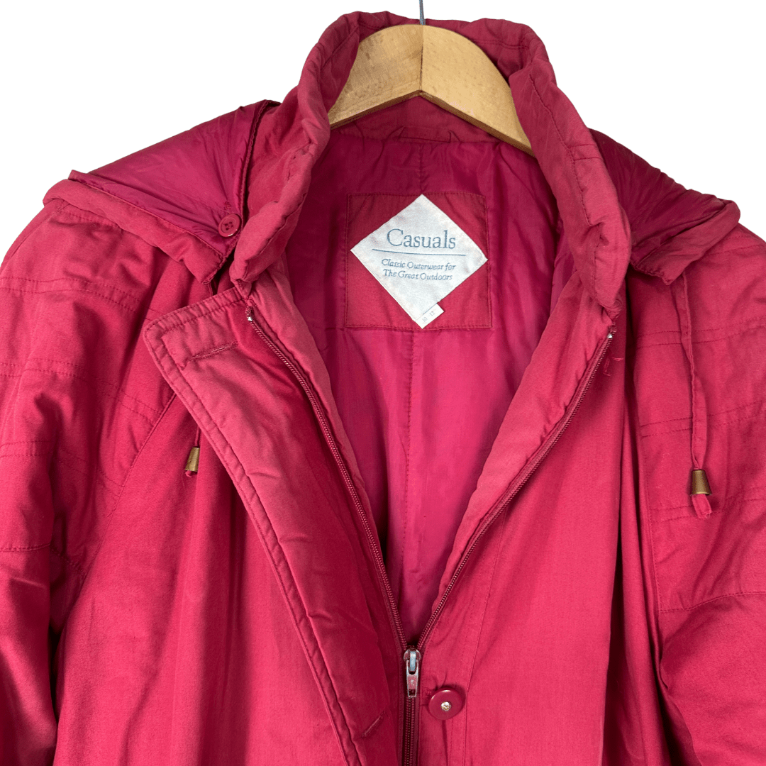Casuals Jacket with Removable Hood Large - Funkify