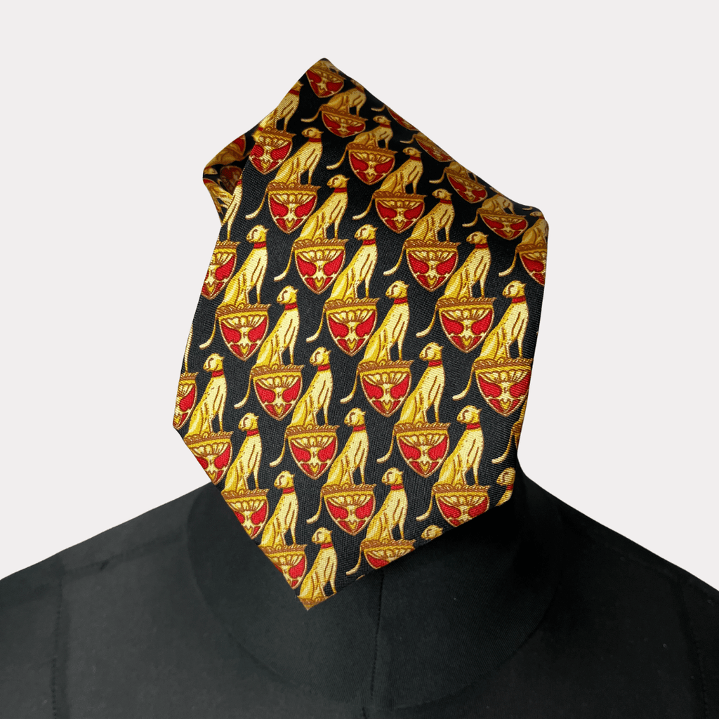 Cat Pattern 10 cm Necktie - Funkify
