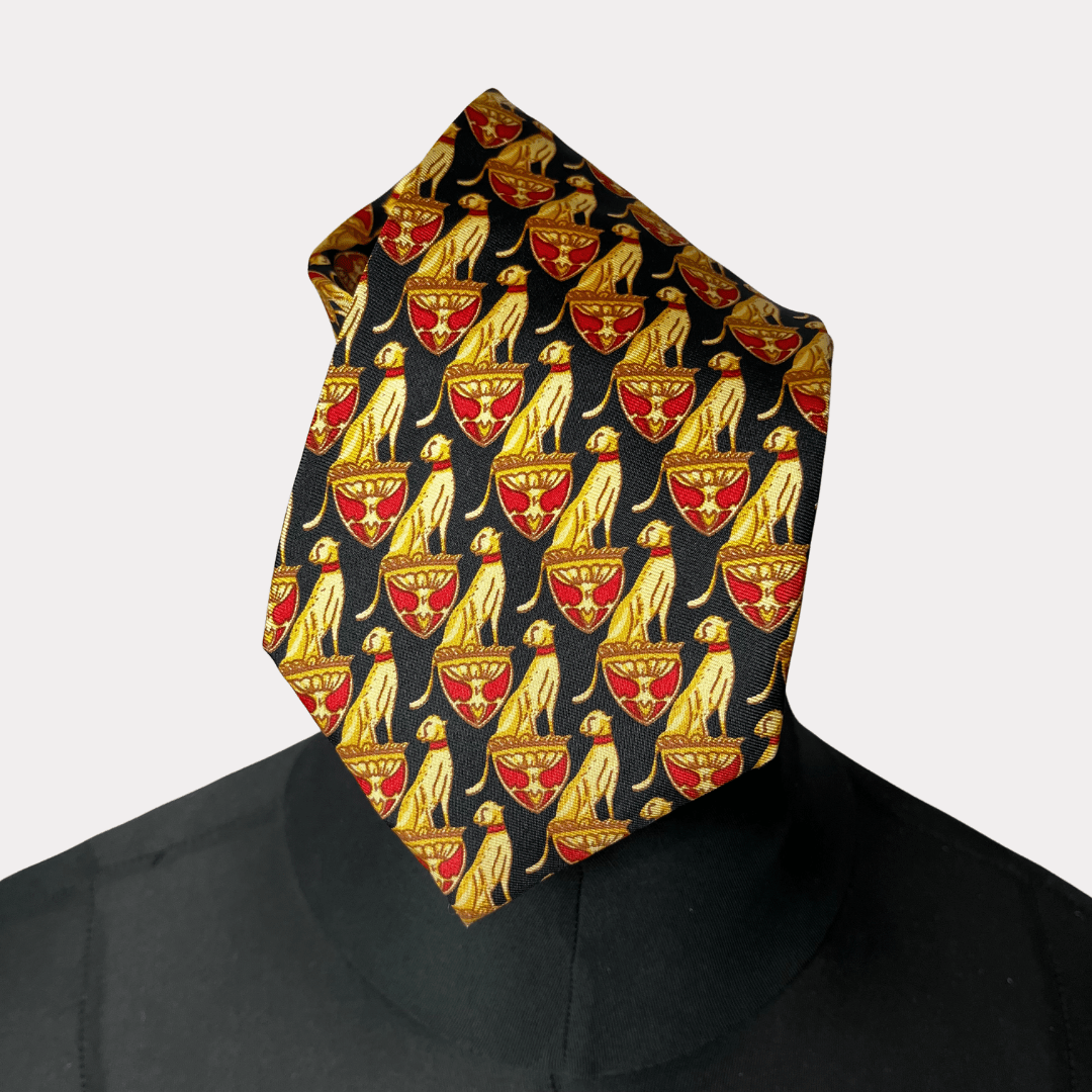 Cat Pattern 10 cm Necktie - Funkify