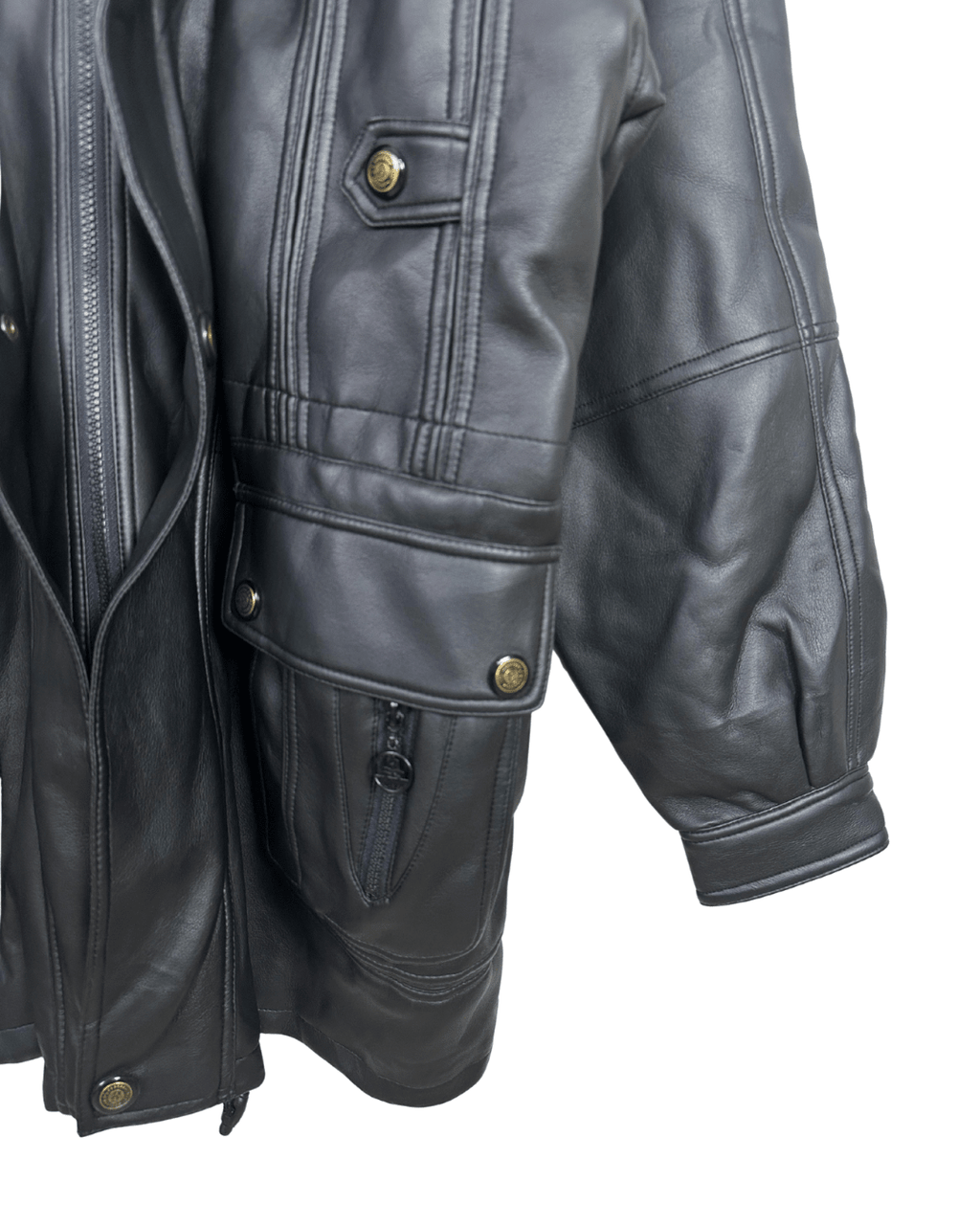 CCI Genuine Leather Jacket 2XL/ 3XL - Funkify