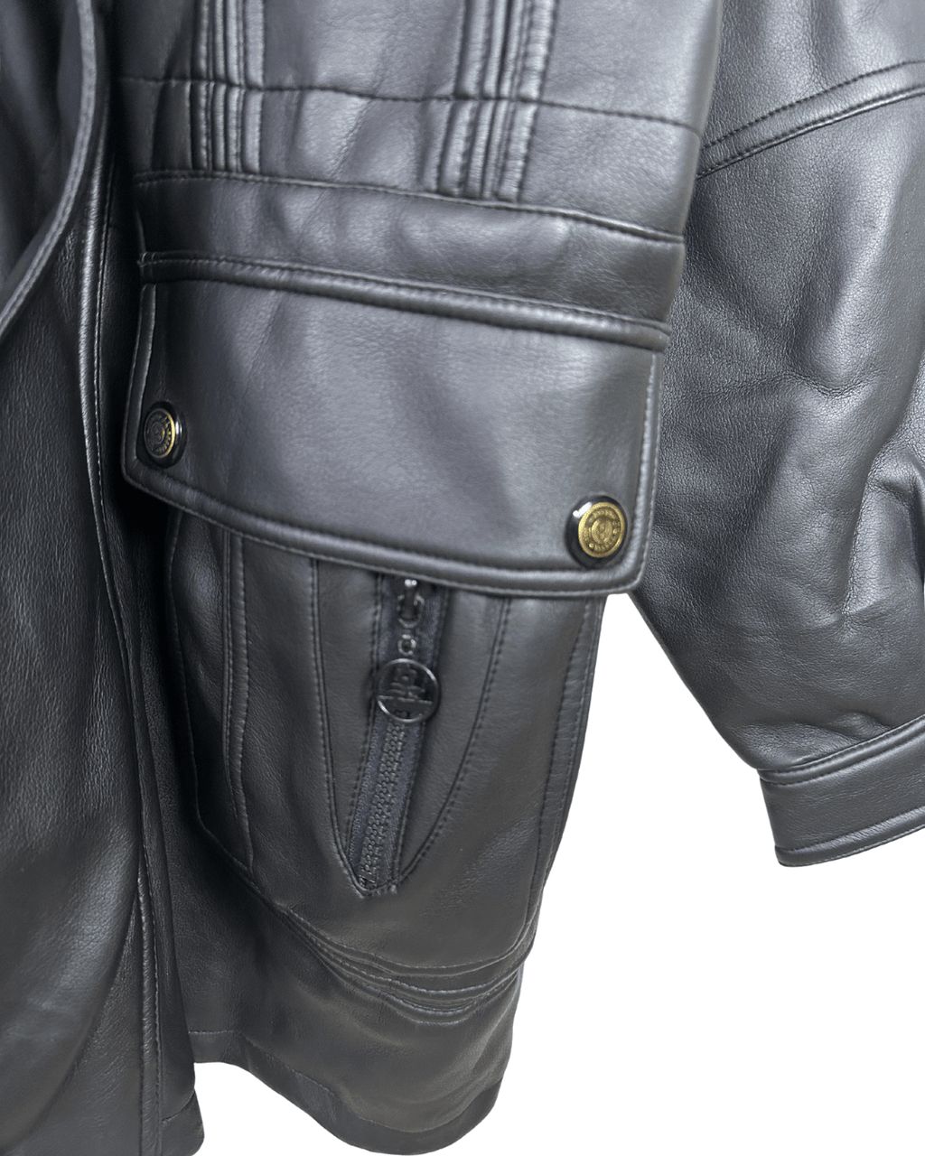 CCI Genuine Leather Jacket 2XL/ 3XL - Funkify