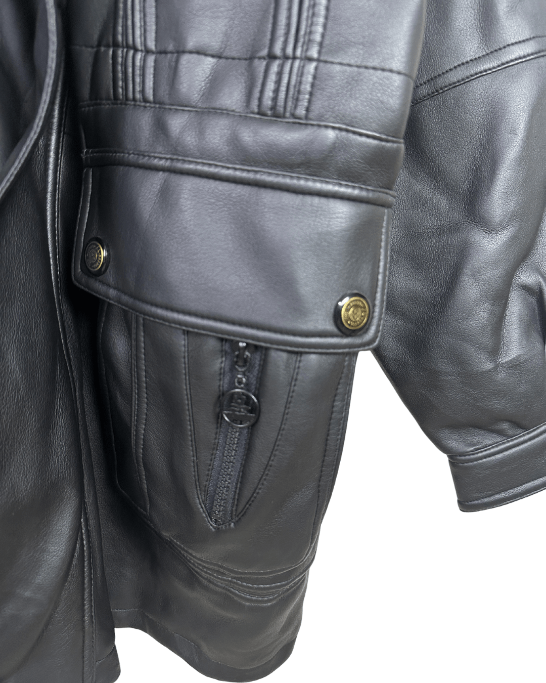 CCI Genuine Leather Jacket 2XL/ 3XL - Funkify