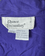 Chance Encounters Pure Silk Blouse - Funkify