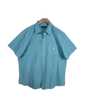 Chaps Gingham Pattern Shirt - 2XL - Funkify