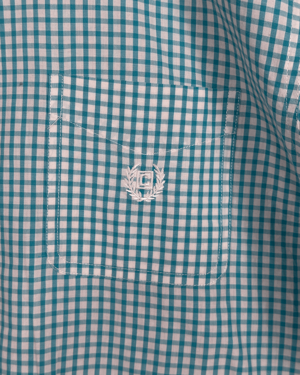 Chaps Gingham Pattern Shirt - 2XL - Funkify