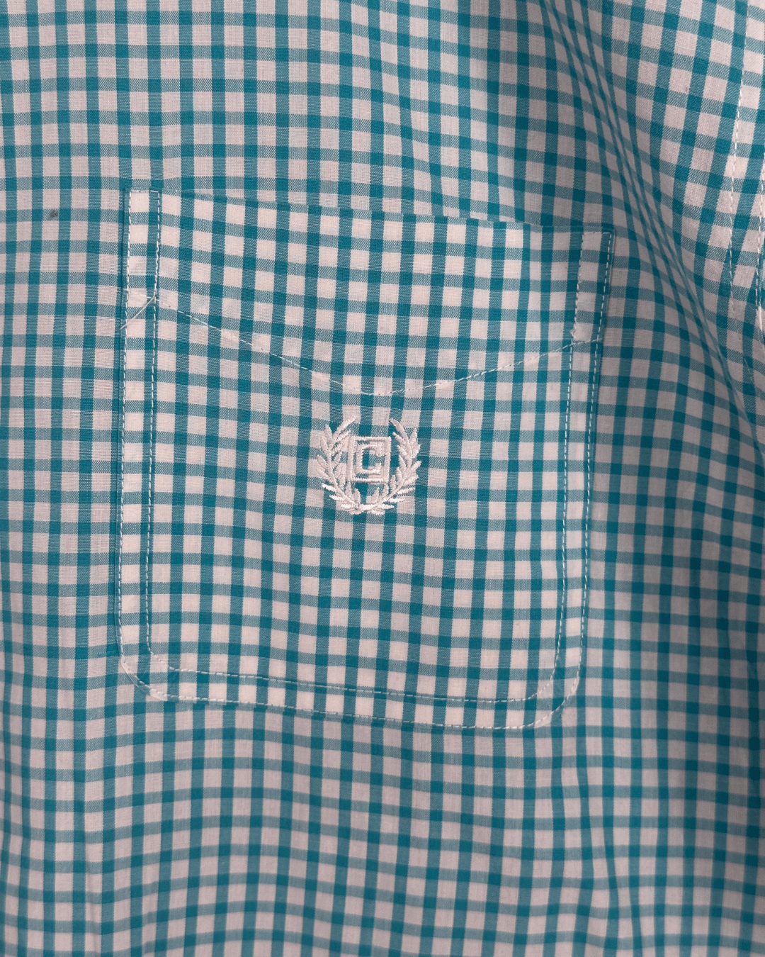 Chaps Gingham Pattern Shirt - 2XL - Funkify