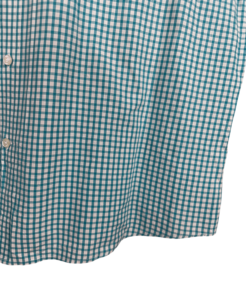 Chaps Gingham Pattern Shirt - 2XL - Funkify