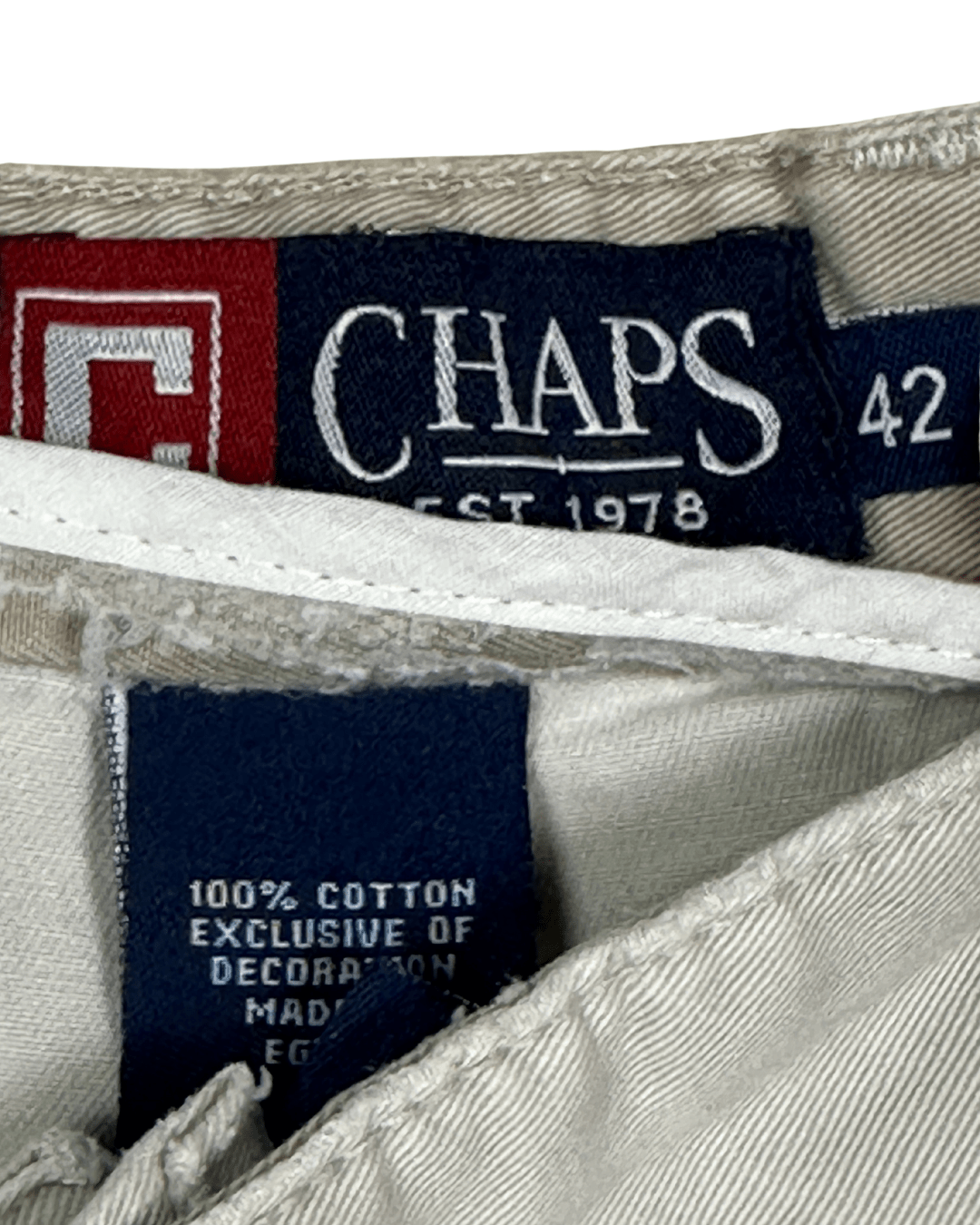 Chaps Men's Shorts - Size W42 - Funkify