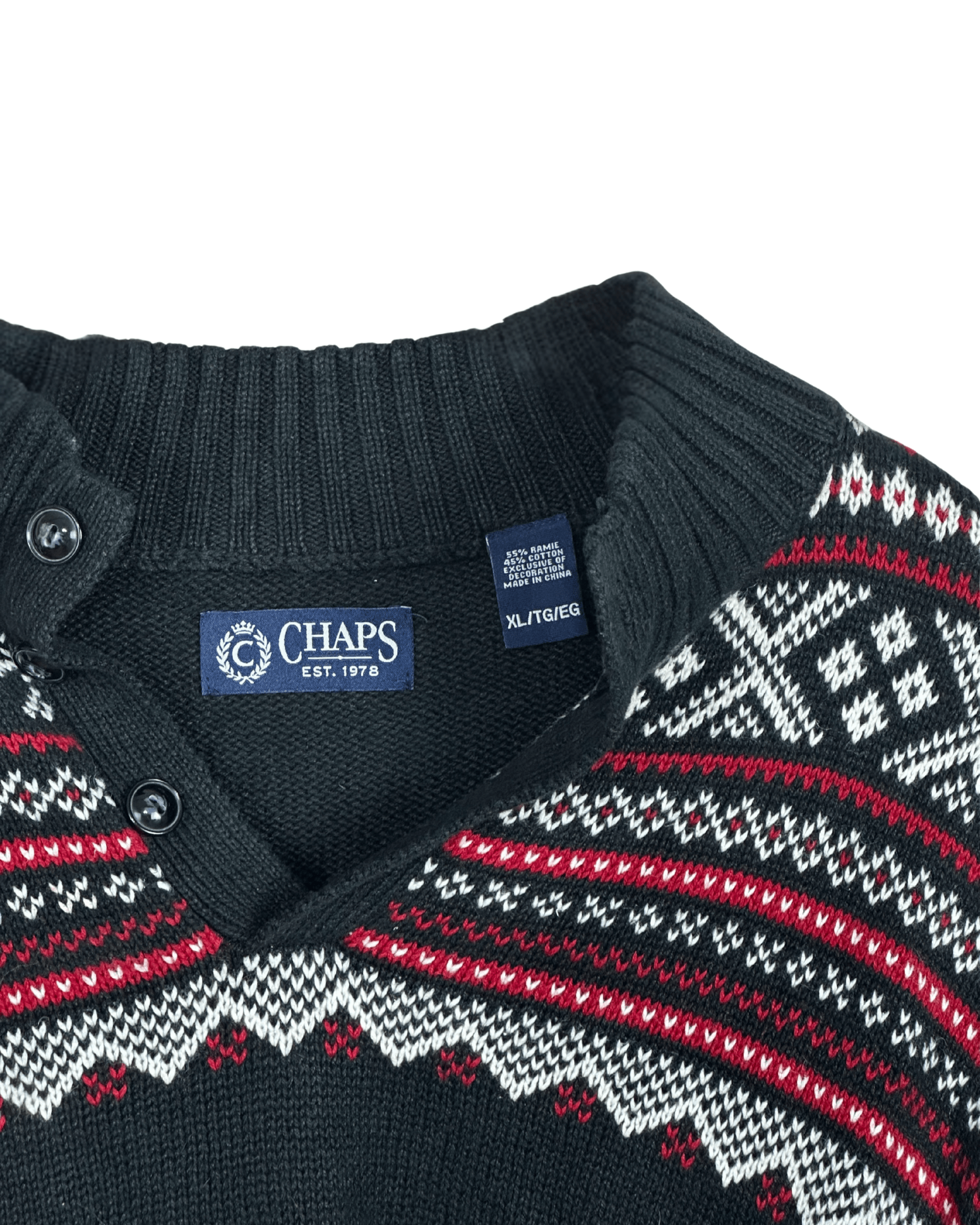 Chaps Sweater XL - Funkify