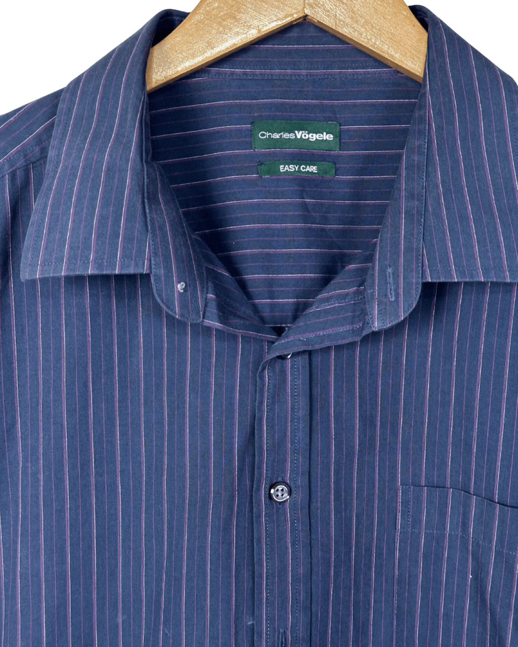 Charles Vogele Striped Shirt 2XL - Funkify