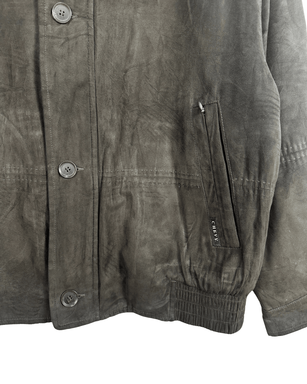 Chevy Techno - Suede Jacket - Large - Funkify