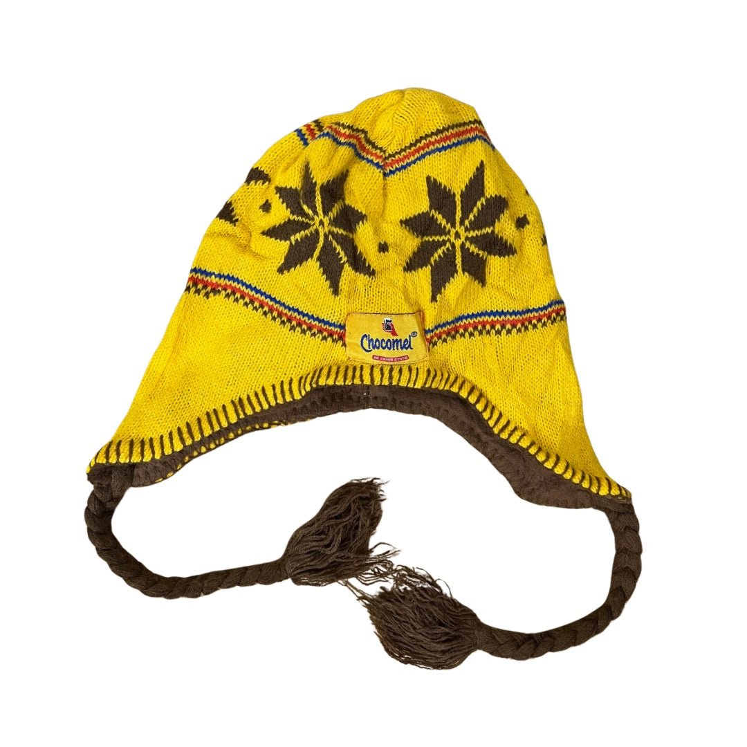 Chocomel Fleece - lined Earflap Beanie - Funkify