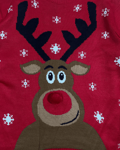Christmas Deer Sweater XL - Funkify
