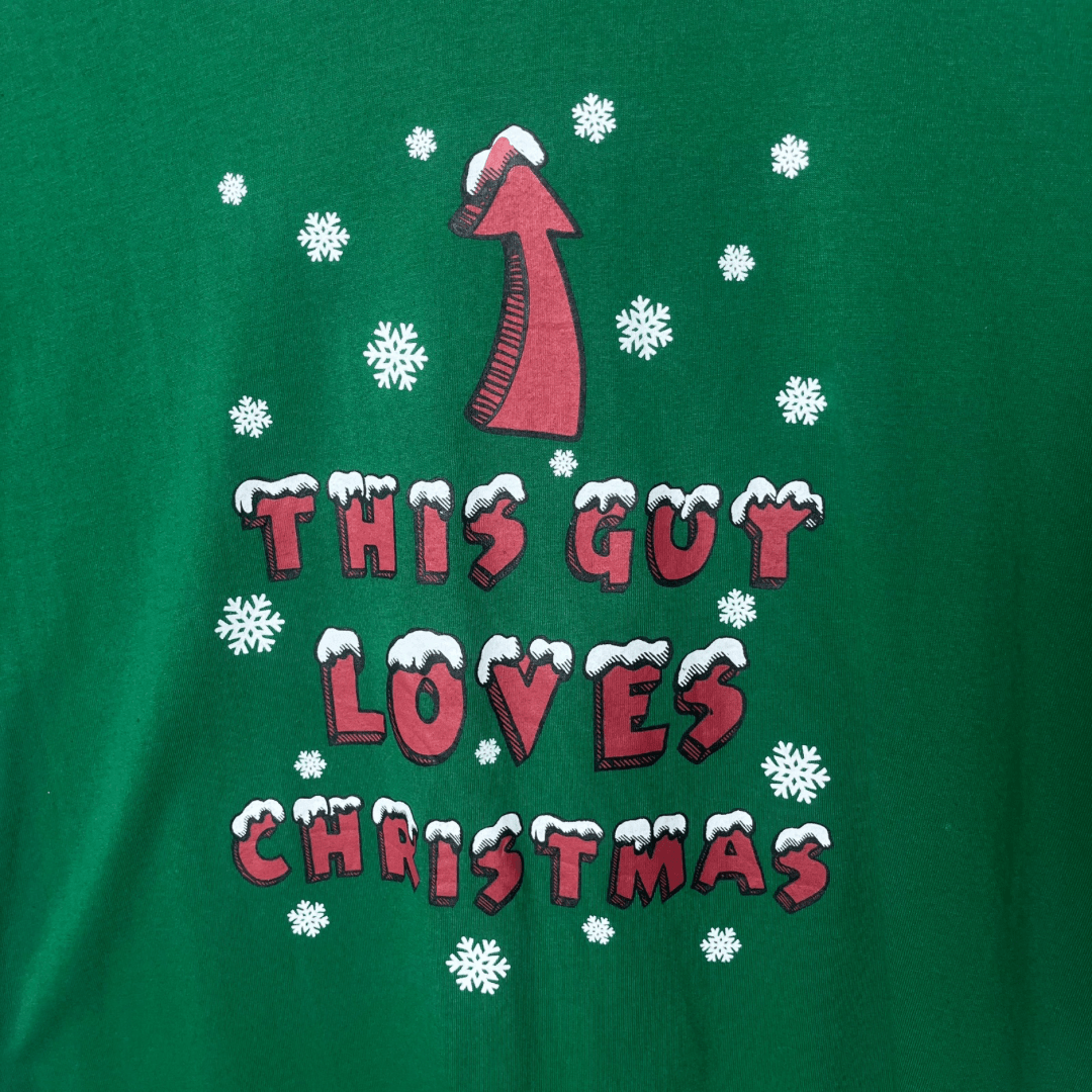 Christmas Holiday T-Shirt Medium - Funkify