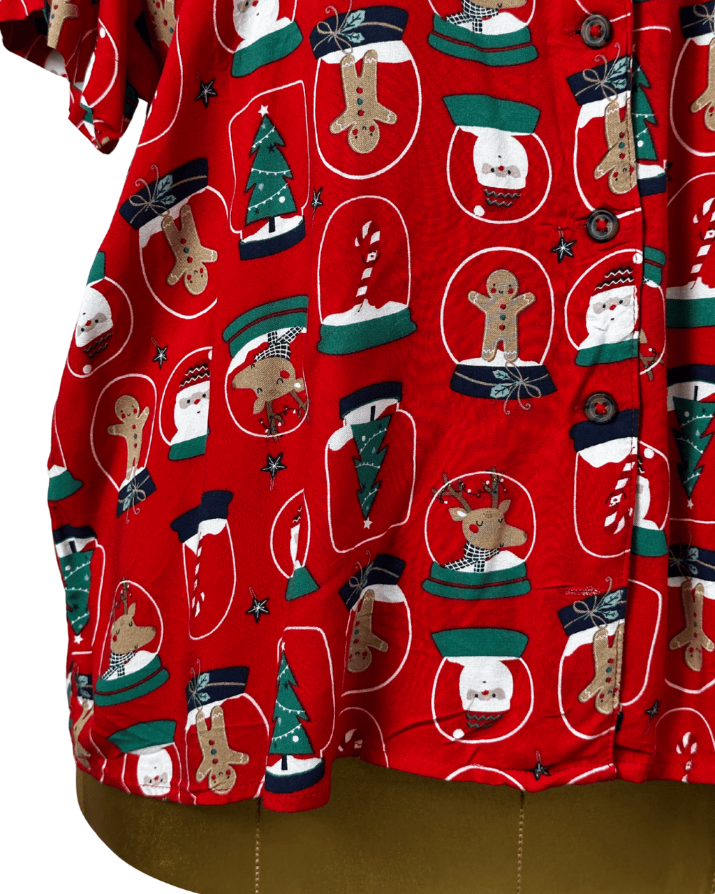 Christmas Patterned Women's Shirt - Funkify