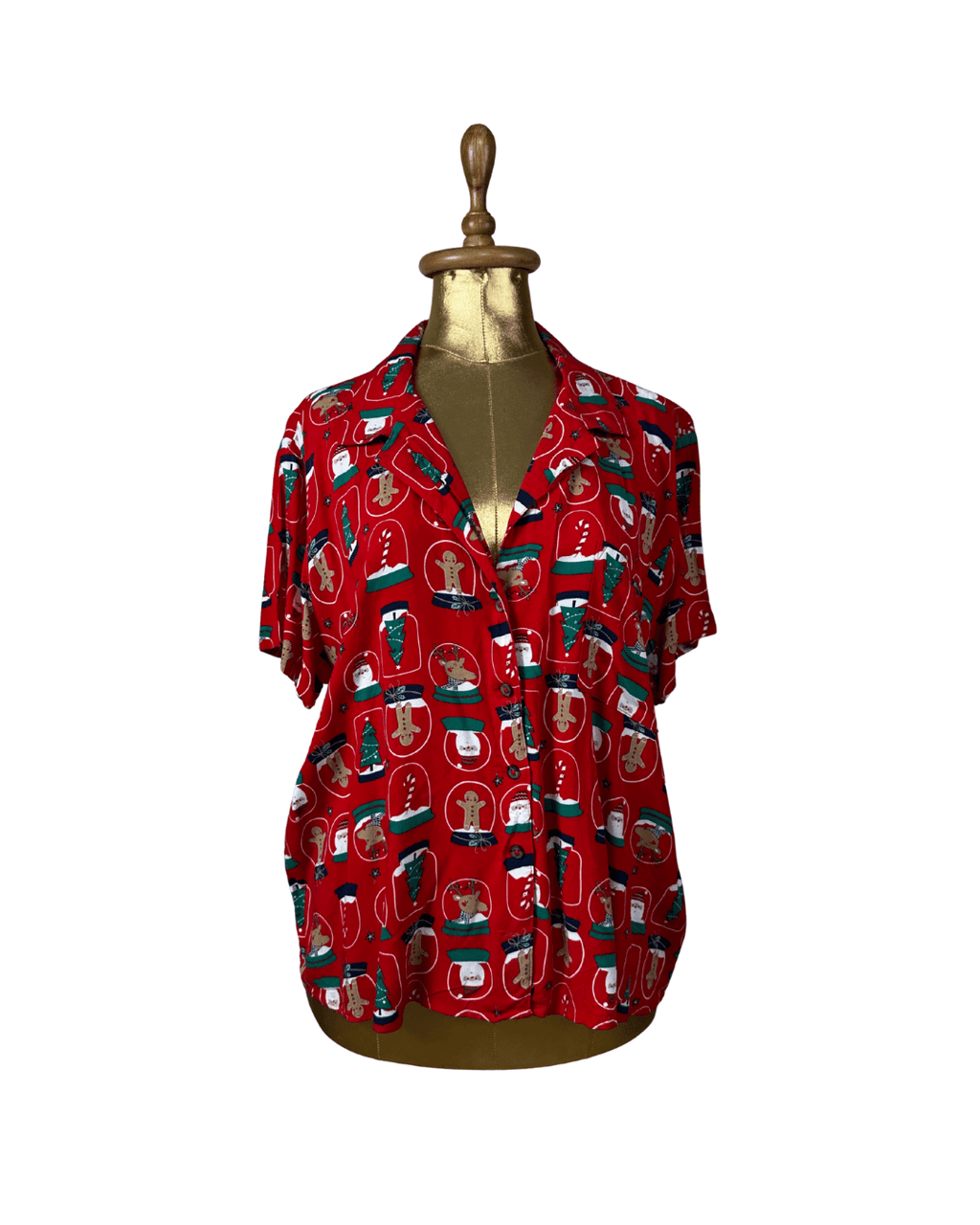 Christmas Patterned Women's Shirt - Funkify