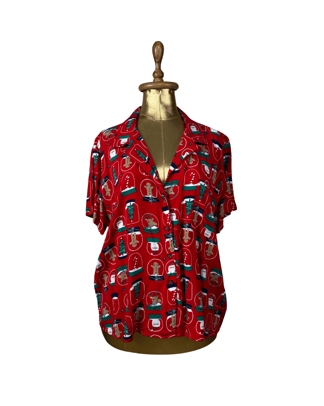 Christmas Patterned Women's Shirt - Funkify