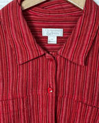 Christopher & Banks Striped Women's Shirt - XL - Funkify