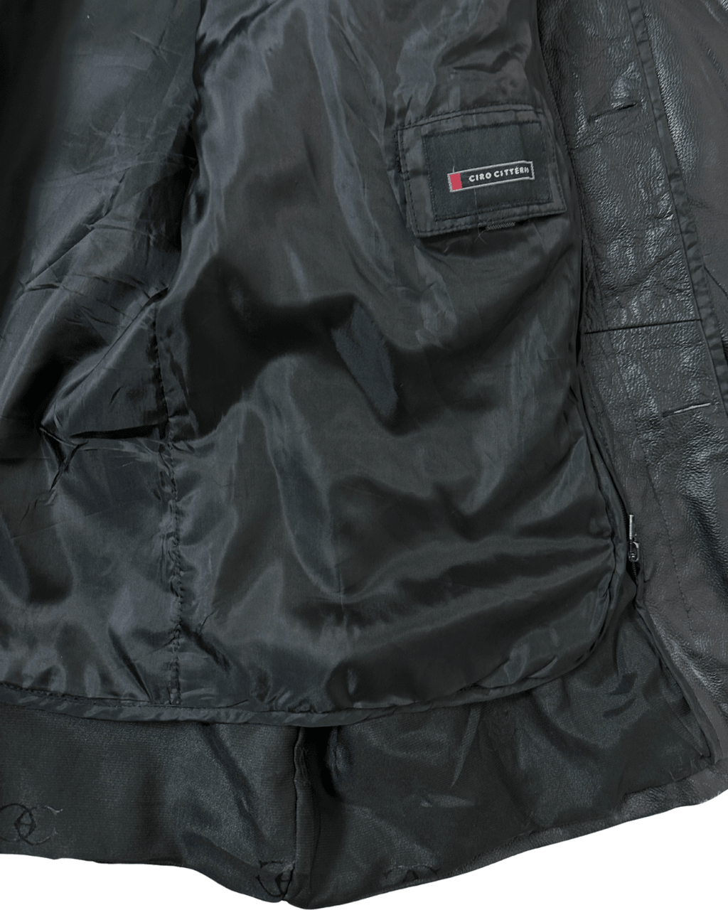 Ciro Citterio Genuine Leather Jacket Large - Funkify