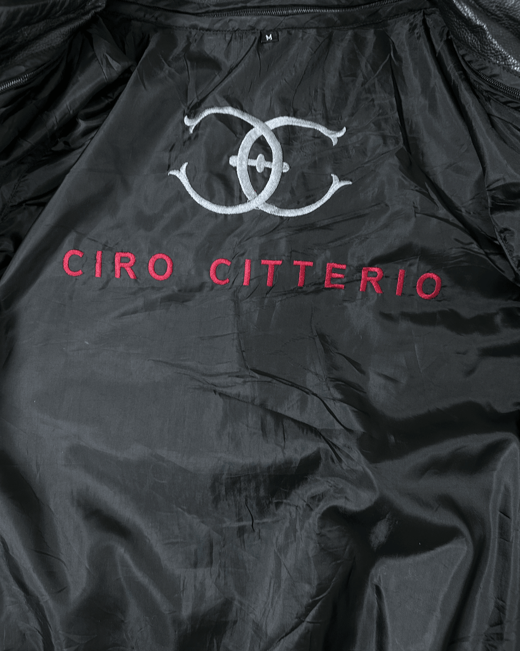 Ciro Citterio Genuine Leather Jacket Large - Funkify