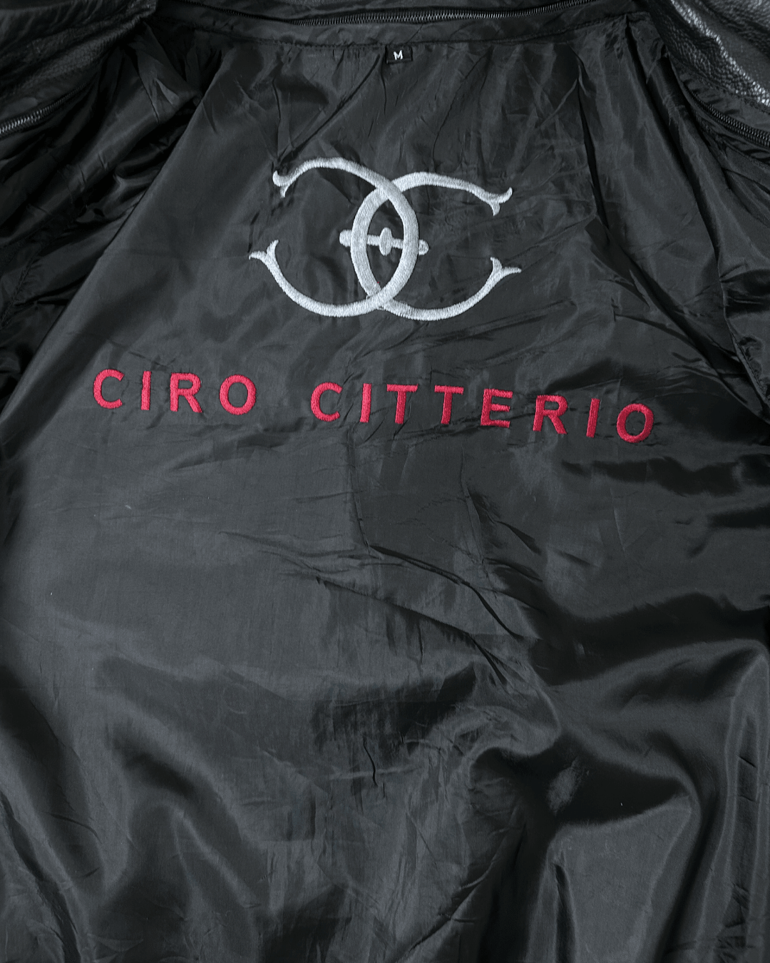 Ciro Citterio Genuine Leather Jacket Large - Funkify