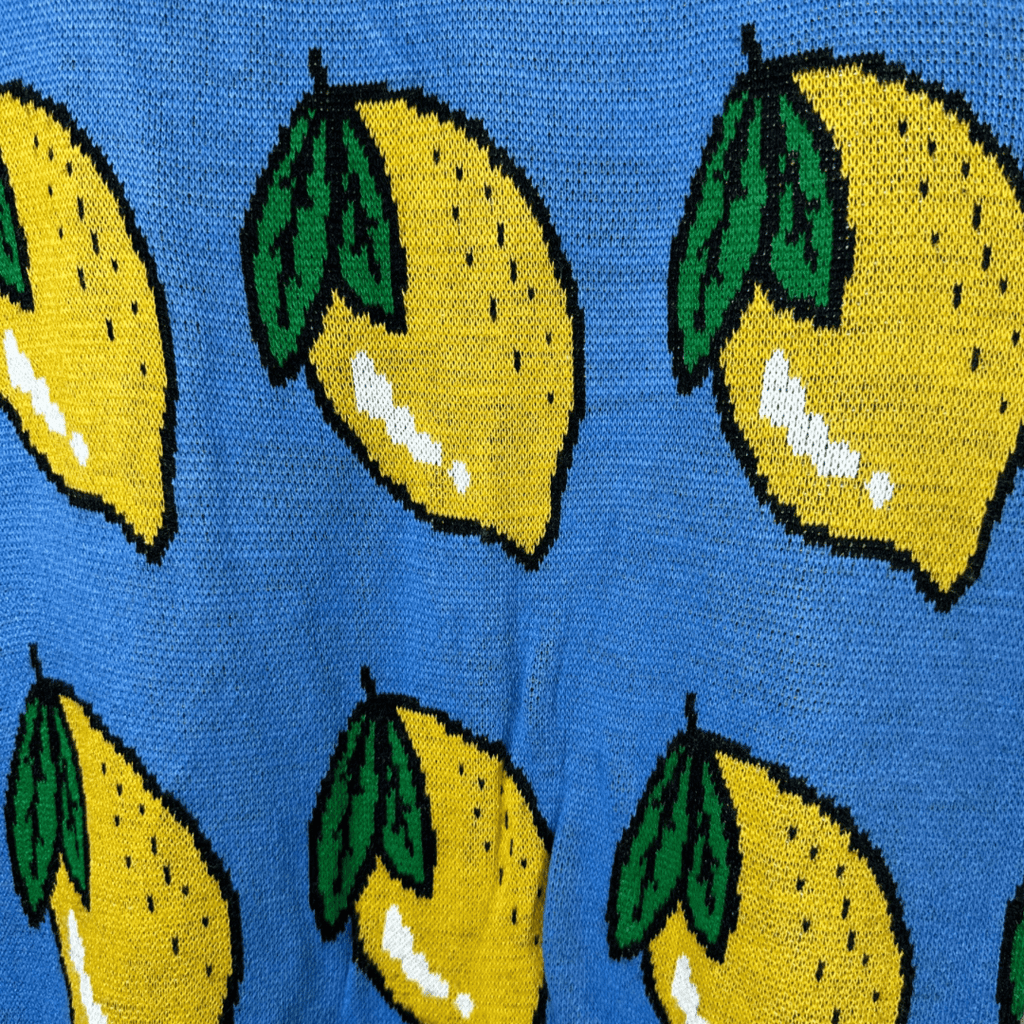 Ciscos Design Pineapple Sweater Vest Small - Funkify