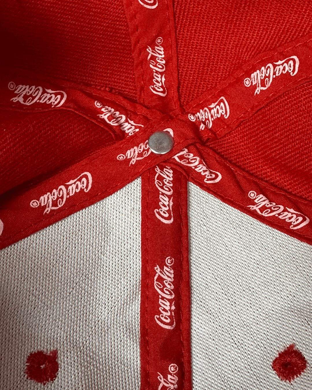 Coca - Cola Embroidered Baseball Cap - Funkify