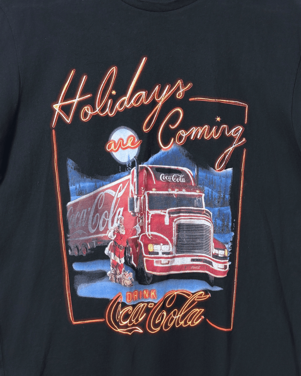 Coca - Cola Holidays T-Shirt Large - Funkify