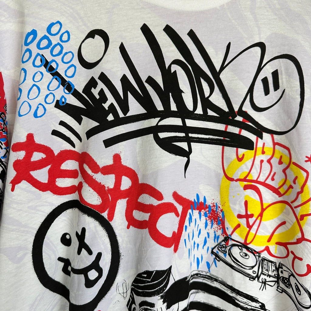 Colin's Graffiti Graphic T-shirt - Funkify