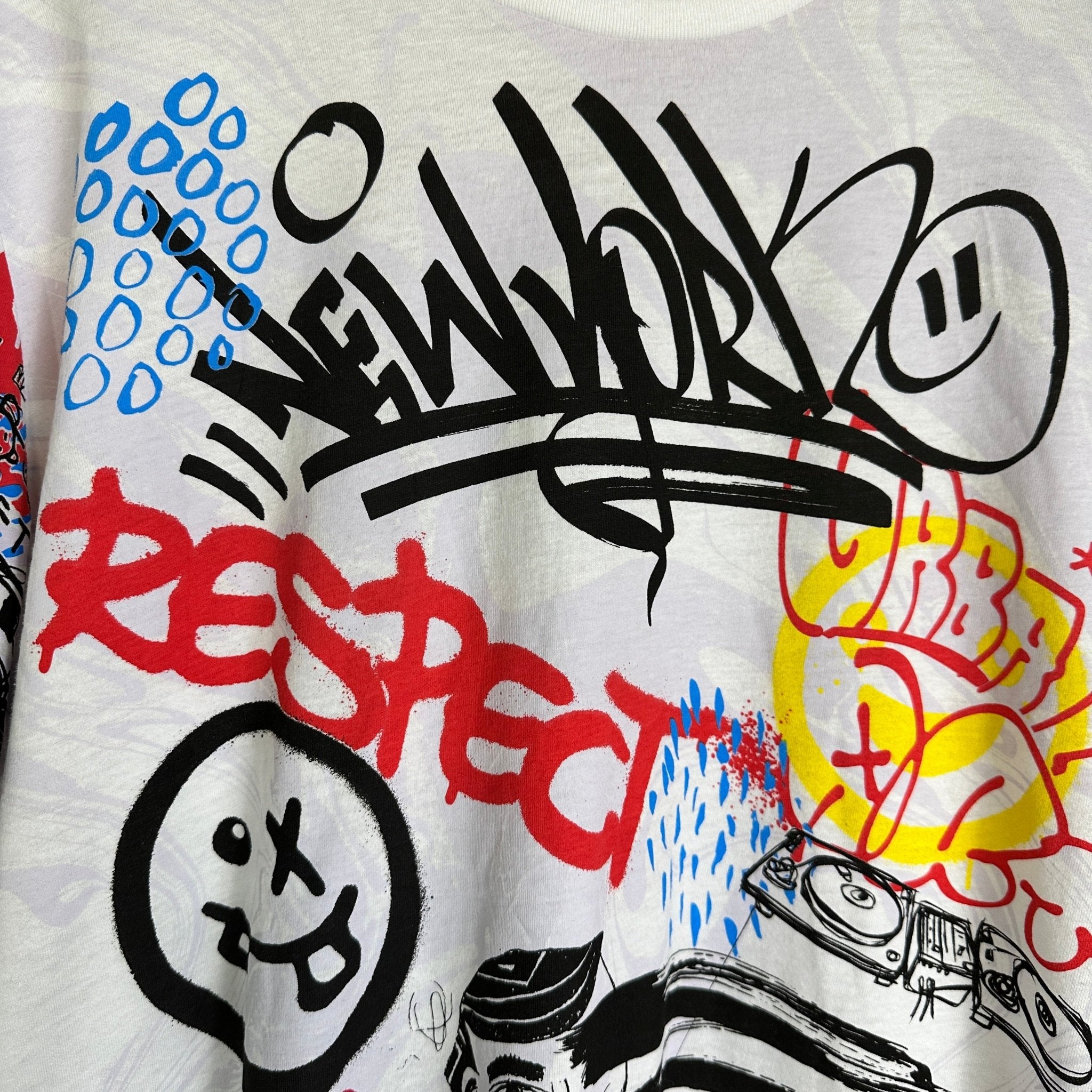 Colin's Graffiti Graphic T-shirt - Funkify