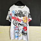 Colin's Graffiti Graphic T-shirt - Funkify