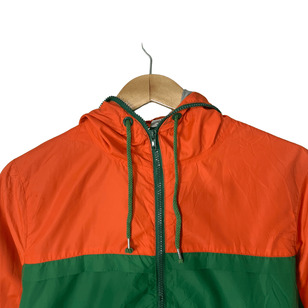 Colorblock Windbreaker Jacket Medium - Funkify