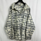 Colours of The World Button Down Fleece XL - Funkify