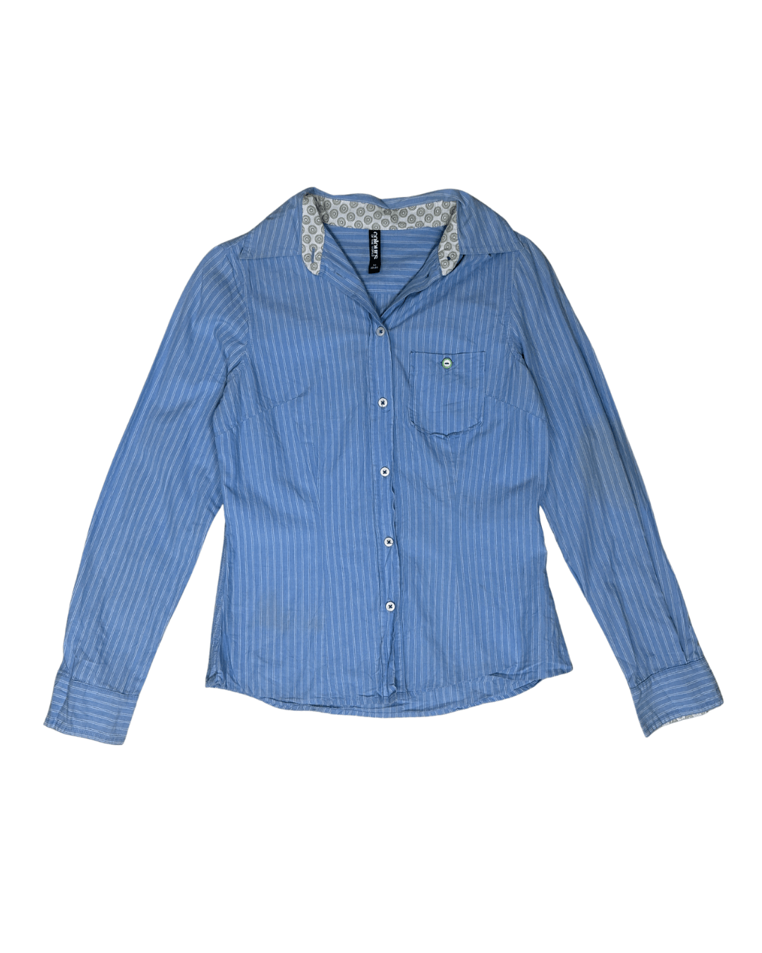 Colours of the World Long Sleeve Fitted Women's Shirt - Medium - Funkify