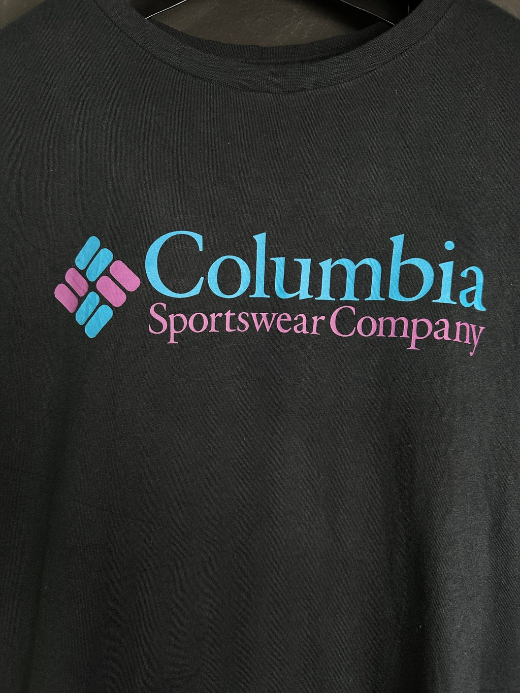 Columbia Black T-Shirt - Funkify