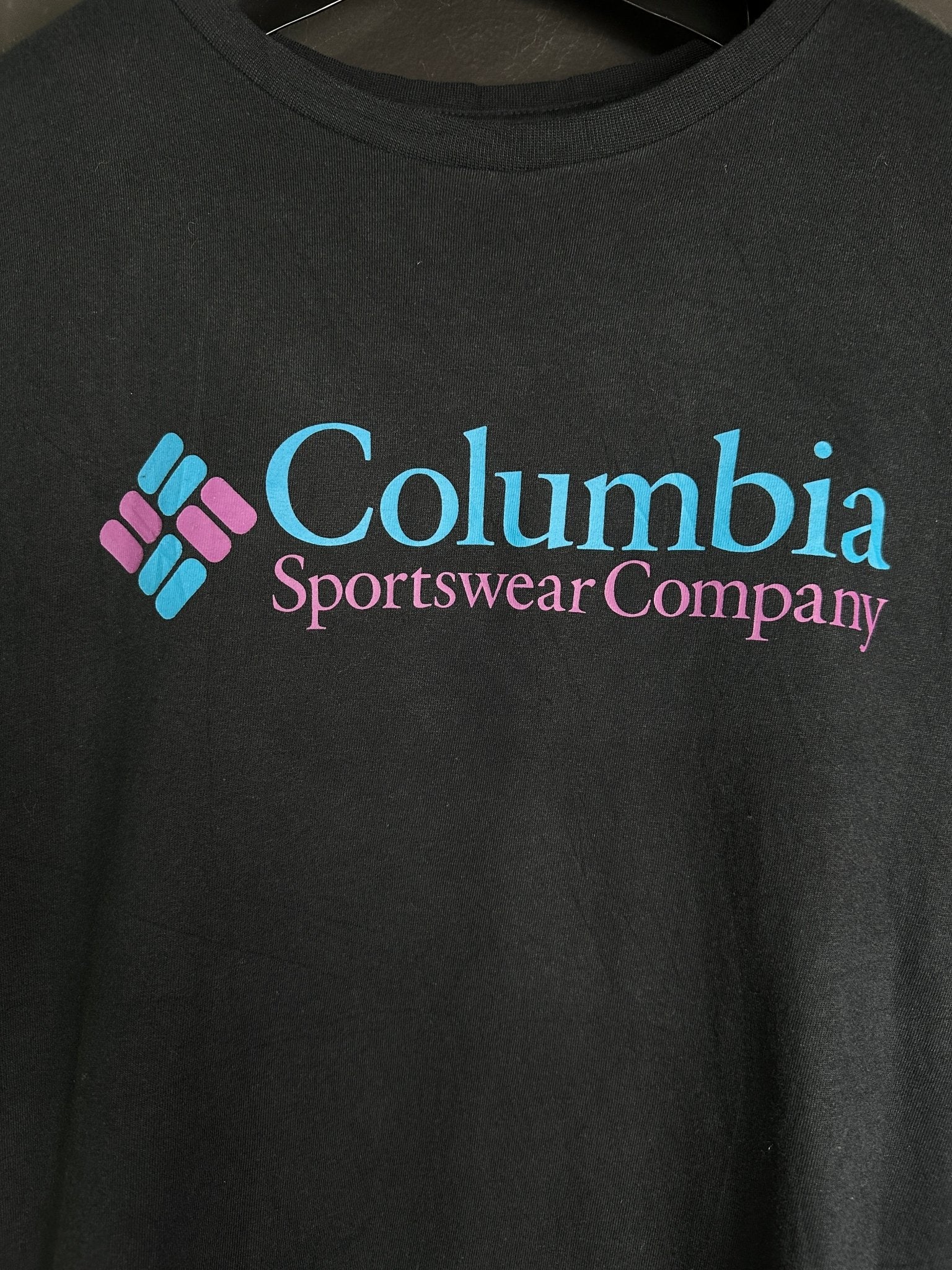 Columbia Black T-Shirt - Funkify
