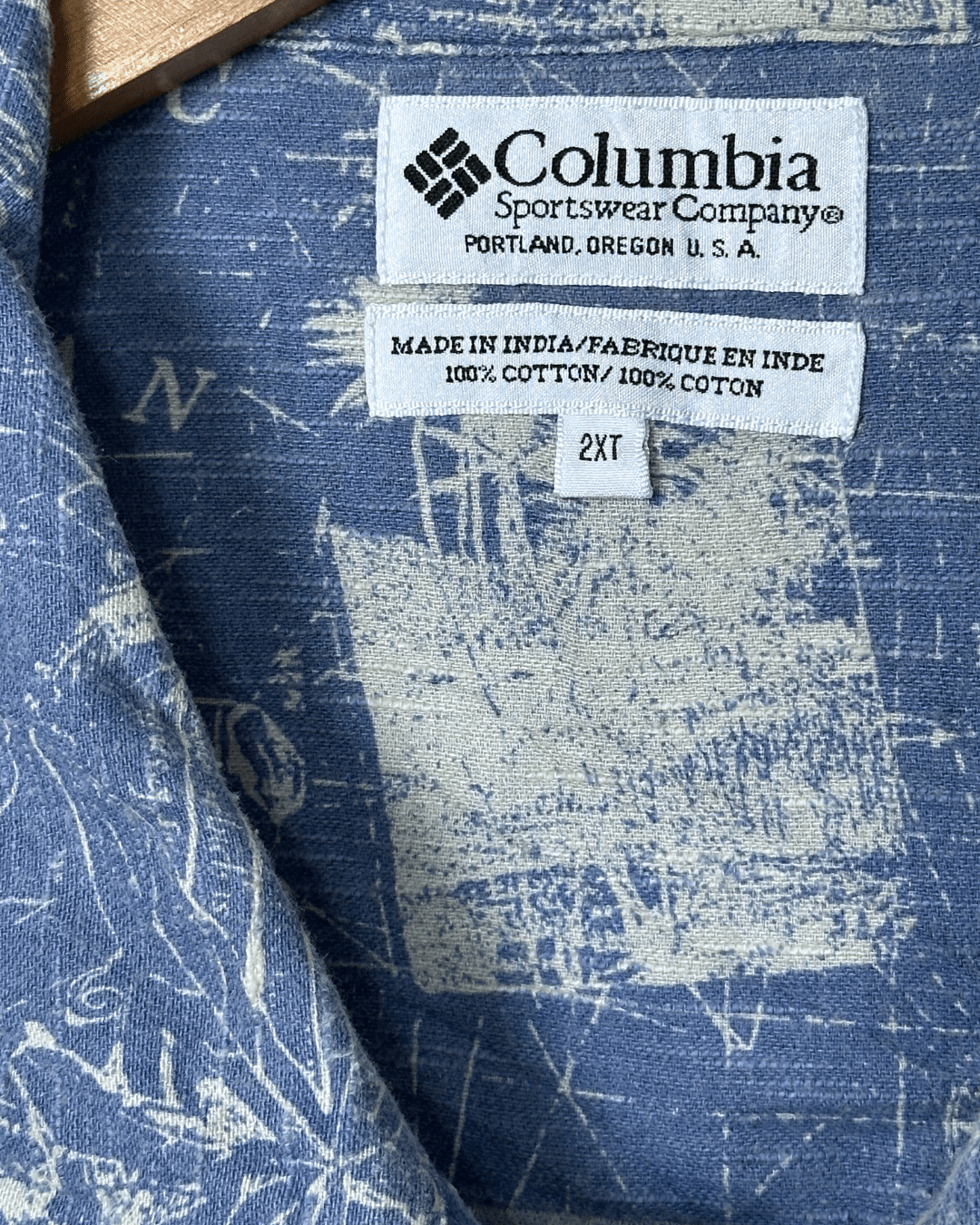 Columbia Hawaiian Shirt 2XT (Tall Sizing) - Funkify