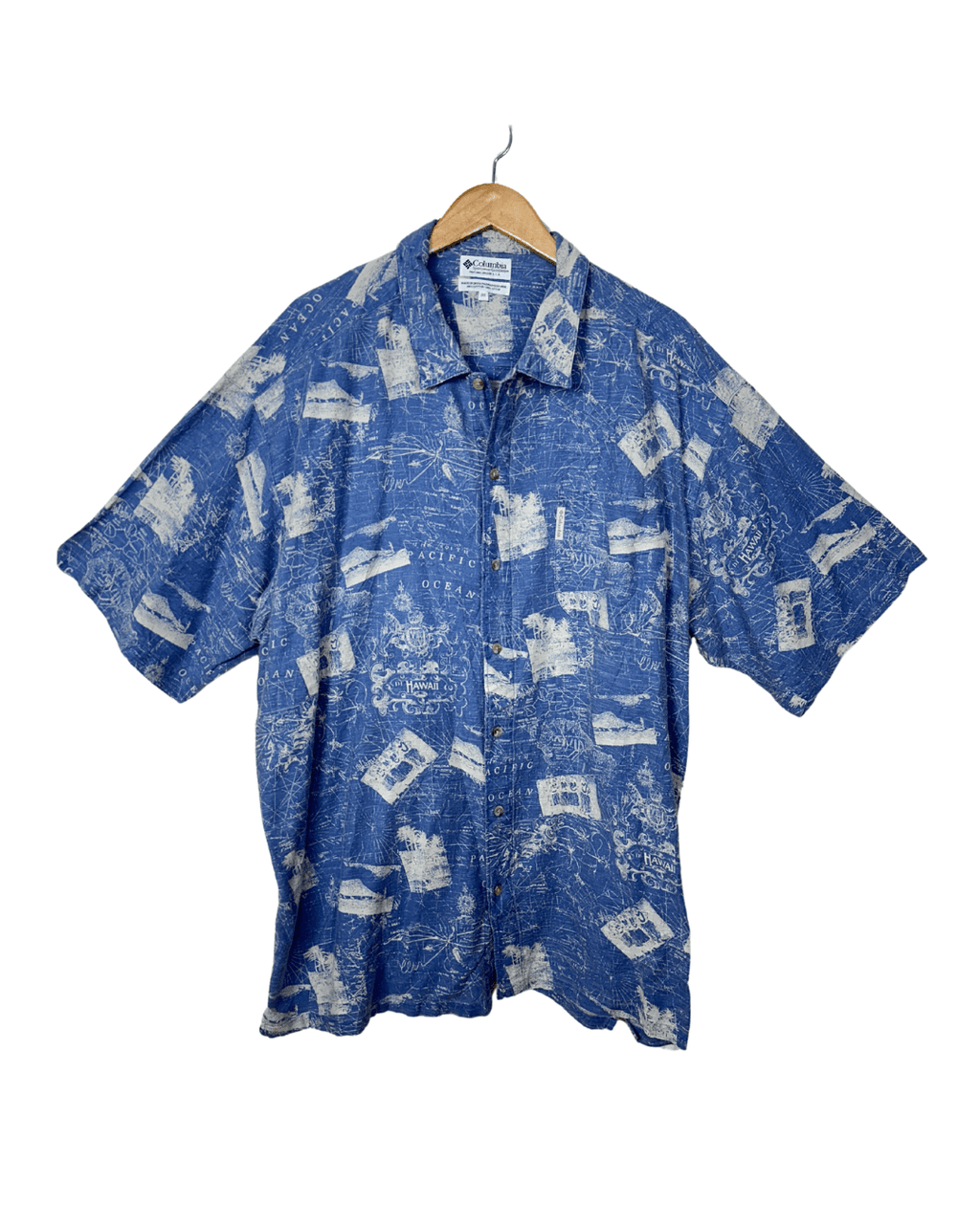 Columbia Hawaiian Shirt 2XT (Tall Sizing) - Funkify