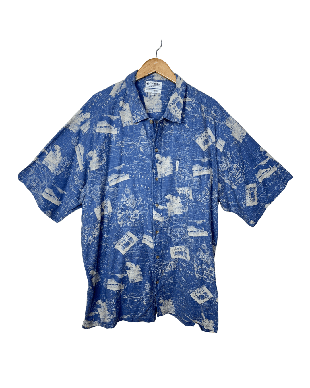 Columbia Hawaiian Shirt 2XT (Tall Sizing) - Funkify