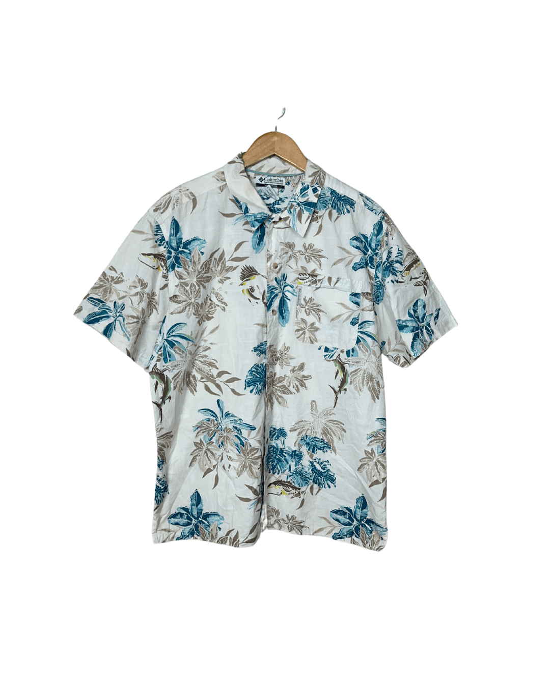 Columbia Hawaiian Shirt Large - Funkify