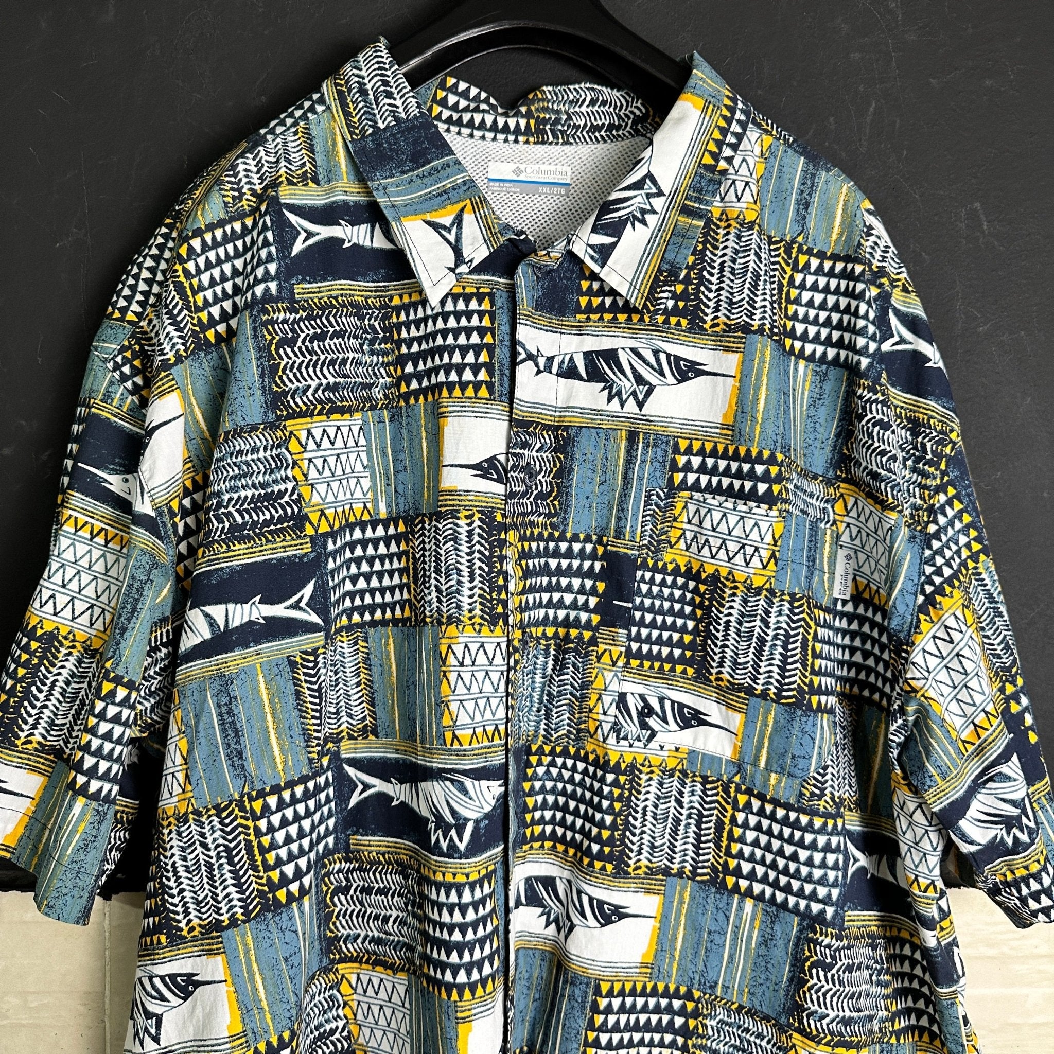 Columbia Patterned Shirt - Funkify