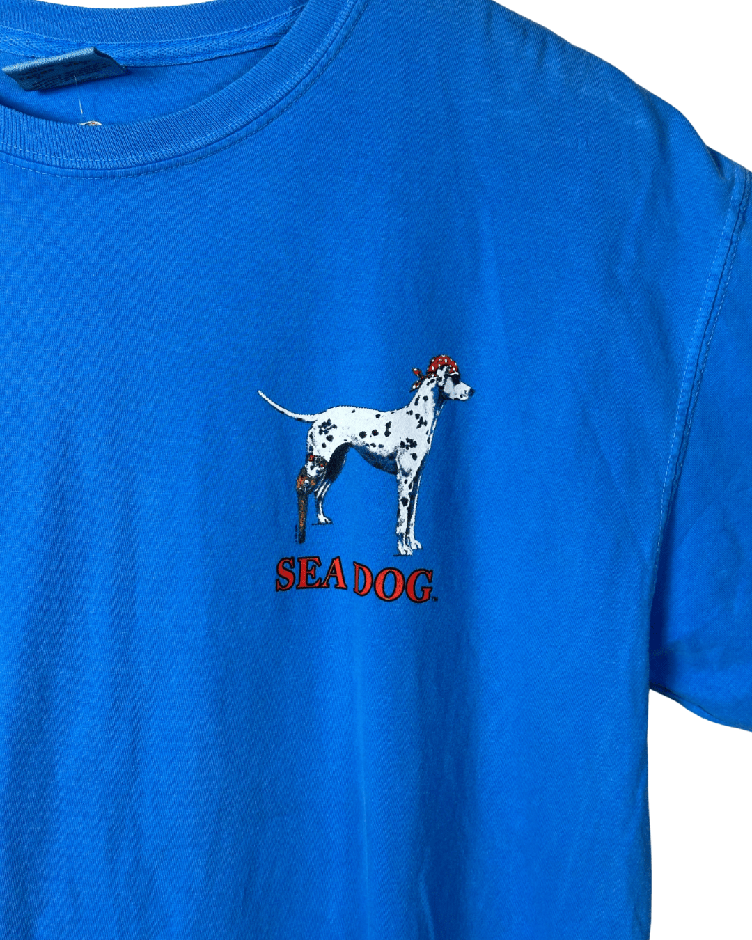 Comfort Colors Sea Dog Graphic T-Shirt - Large - Funkify