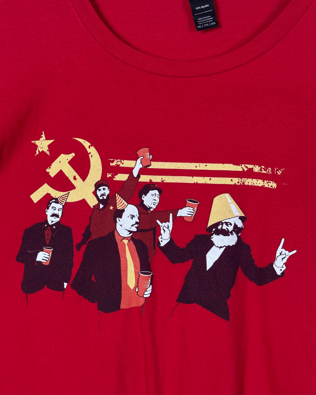 Communist Party Graphic T-Shirt 2XL - Funkify