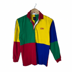 Cotton Traders Colorblock Sweatshirt Small - Funkify